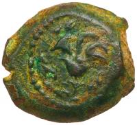 Judaea, Hasmonean Kingdom. Alexander Jannaeus (Yehonatan). Ã Prutah (2.65 g), 103-76 BCE