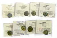 8-Piece Lot of Hasmonean Dynasty Ã Prutas