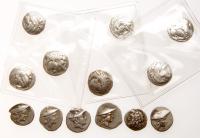 13-Piece Central Greek Silver Lot, ca 3rd-2nd century BC