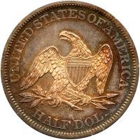 1862 Liberty Seated 50C PCGS Proof 64 - 2