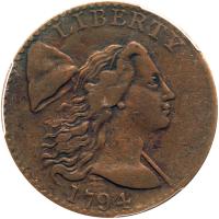 1794 S-41 R3 PCGS graded VF30