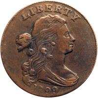 1799 S-189 Electrotype Copy VF30