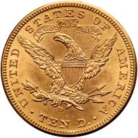 1906-D $10 Liberty PCGS MS62 - 2