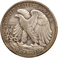 1916-S Liberty Walking 50C PCGS VF25 - 2