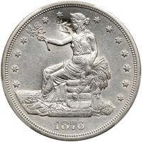 1876-S Trade $1 PCGS AU55
