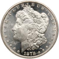 1878-CC Morgan $1 ANACS MS63