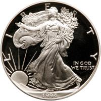 1994-P American Silver Eagle Gem Proof