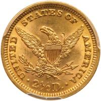 1893 $2.50 Liberty PCGS MS63 - 2