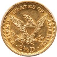 1904 $2.50 Liberty PCGS AU58 - 2