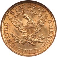 1897 $5 Liberty NGC MS62 - 2