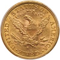 1899-S $5 Liberty PCGS MS62 - 2