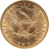 1885 $10 Liberty NGC MS61 - 2