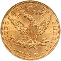 1893 $10 Liberty PCGS MS62 - 2