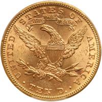 1893 $10 Liberty PCGS MS62 - 2