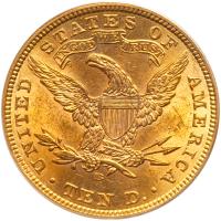 1906-D $10 Liberty PCGS MS62 - 2