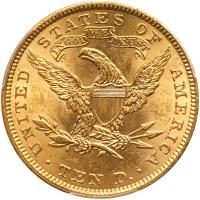 1907 $10 Liberty PCGS MS63 - 2