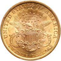 1895 $20 Liberty PCGS MS62 - 2