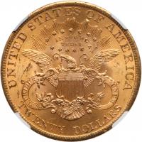 1900 $20 Liberty NGC MS63 - 2