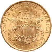 1900 $20 Liberty PCGS MS63 - 2