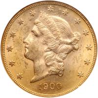 1900-S $20 Liberty NGC MS61