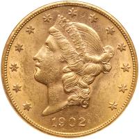 1902-S $20 Liberty NGC MS61