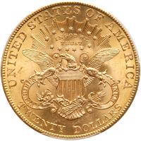 1907 $20 Liberty PCGS MS63 - 2