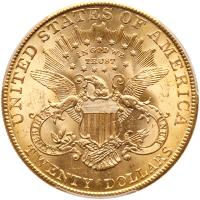 1907 $20 Liberty PCGS MS62 - 2