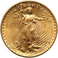 1924 $20 St. Gaudens PCGS MS64