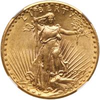 1927 $20 St. Gaudens NGC MS61