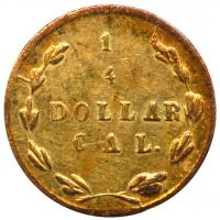 1870-G Quarter Dollar Round. Breen and Gillio-835, Rarity 3 - 2