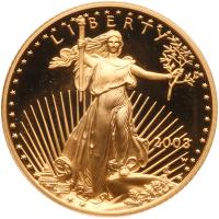 2003-W $5 American Gold Eagle Gem Proof