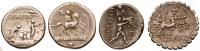 Roman Republic. Silver Denarii 4-piece lot VF - 2