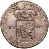 Netherlands: Utrecht. Rijksdaalder, 1796 NGC VF35 - 2