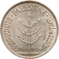 Palestine. 100 Mils, 1940 PCGS MS62