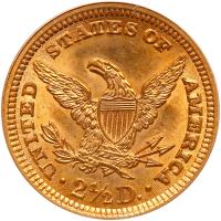 1902 $2.50 Liberty PCGS MS64 - 2