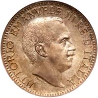 Italian Somaliland. Prova Â¼ Rupia, 1910-R NGC Proof 65