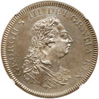 Great Britain. 5 Shillings - Bank Dollar, 1804 NGC MS61