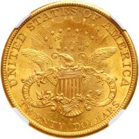 1897-S $20 Liberty NGC MS61 - 2