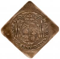 Austria: Salzburg. Klippe 1/9 Taler, 1673 NGC EF40 - 2