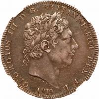 Great Britain. Crown, 1819 NGC EF45