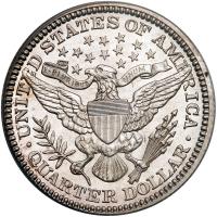 1911 Barber 25C PCGS PF65 CAM - 2