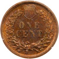 1873 Indian Head 1C. Closed 3 PCGS PF64 RB - 2