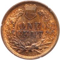 1874 Indian Head 1C PCGS MS65 RB - 2