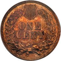 1876 Indian Head 1C PCGS PF65 RB - 2