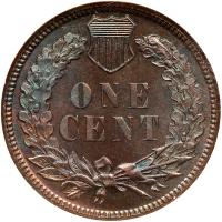 1886 Indian Head 1C. Variety 1 NGC PF65 RB - 2