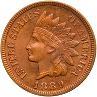 1889 Indian Head 1C PF63 RB