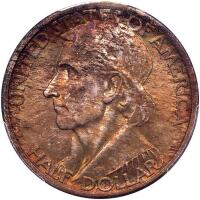 1934 Boone 50C PCGS MS66