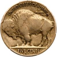 1918/7-D Buffalo 5C PCGS F15 - 2