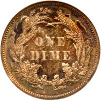 1884 Liberty Seated 10C NGC MS66 - 2