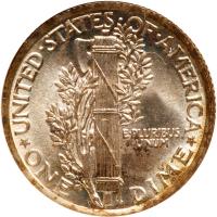 1923 Mercury 10C NGC MS66 FB - 2